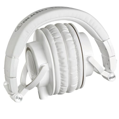 オーディオテクニカ プロフェッショナルモニターヘッドホン ATH-M50xWH ホワイト スタジオレコーディング / ミキシング / DJ /ト_1