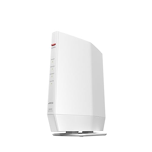 押さえる 緩衝装置置き目 無線LAN ルータ無線電話ローカルエリアネットワーク Wi-Fi 6 11ax / 11ac AX5400 4803+574Mbps 日本製造会社