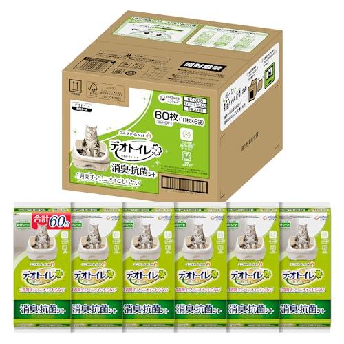 まとめ買い デオトイレ 消臭・抗菌シート 60枚10枚×6袋 猫用システムトイレシート 猫用 6,759円