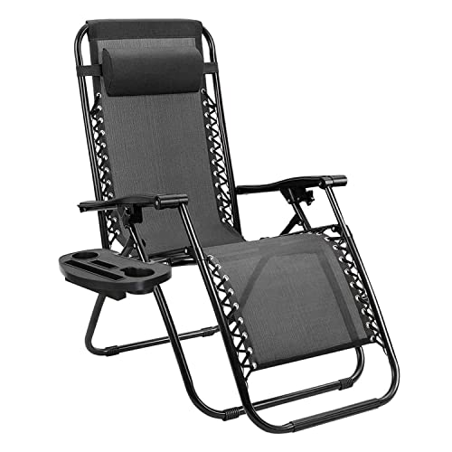 Alebert アウトドアチェア 折りたたみ 椅子メーカー一年 インフィニティチェア カップホルダー付き ゼログラビティーチェア 庭/花見/砂浜