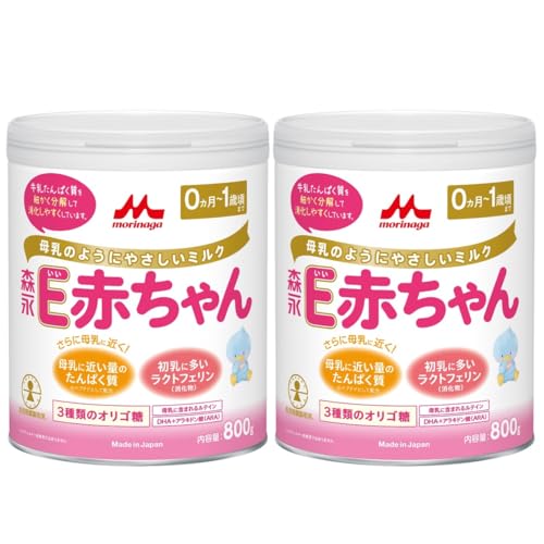 E赤ちゃん 800g×5缶 エコらくパック 800g×2 粉ミルク セット売り
