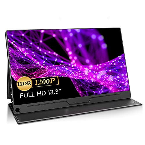 13.3インチ 1920*1080 ポータブルディスプレイ プレゼンツール, モバイルディスプレイ | GH-LCU13A-BK | GREEN
