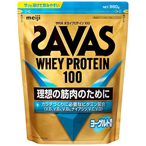 大容量 SAVAS アドバンストホエイプロテイン ヨーグルト風味 900g 明治