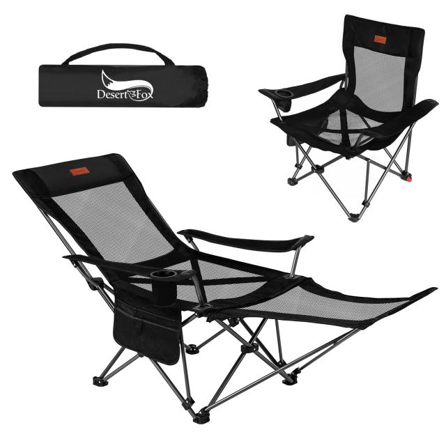 DesertFox リクライニングチェア キャンプ椅子 4way 仮眠 昼寝 4段階
