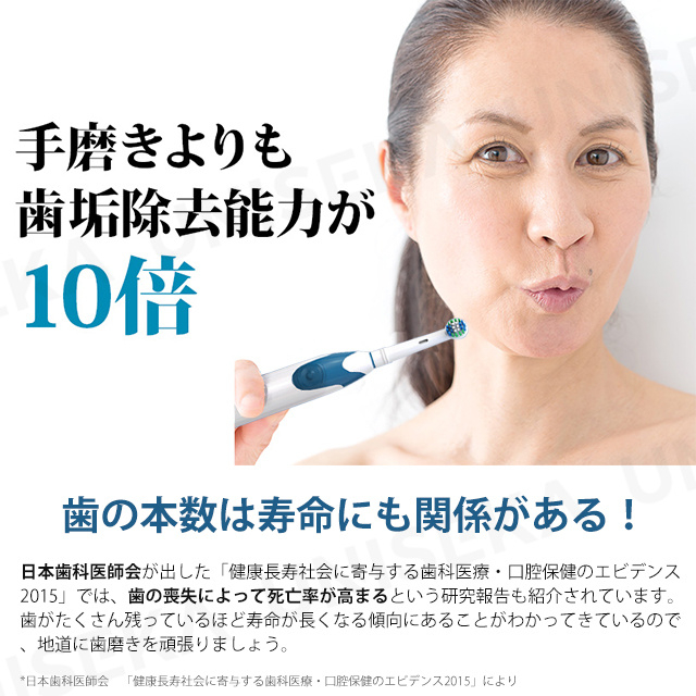電動歯ブラシ 本体 充電式 やわらか 回転式 UNISEKA正規品 歯 ブラシ