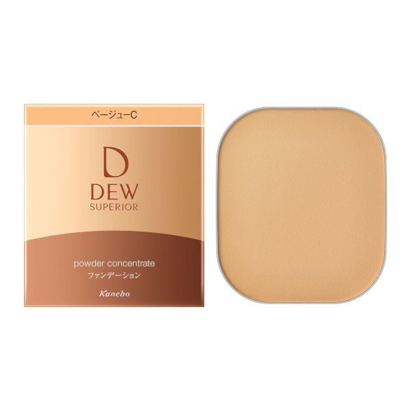 カネボウ　DEW　スペリア　スペリア パウダーコンセントレートｎ ベージューＣ　9.5g　SPF20・PA++ 【2点まで定形外可】