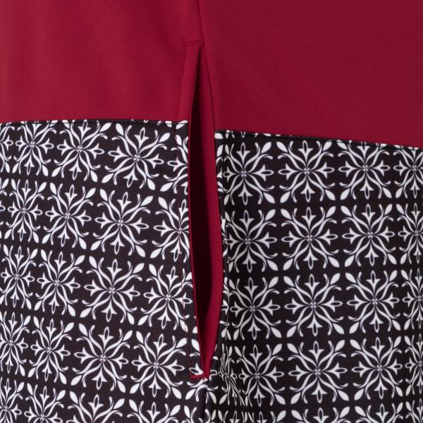 PDP ピーディーピー テニスウェア レディース ワンピース ダマスク柄 チュニック おしゃれ 40代 50代 PTW-3104の通販は PDP ピーディーピー テニスウェア レディース ワンピース ダマスク柄 チュニック おしゃれ 40代 50代 PTW-3104の通販は