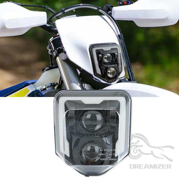 Husqvarna オートバイ ヘッドライト LEDヘッドライト エンデューロライト 125 250 300 501 701 250i 300i fe250