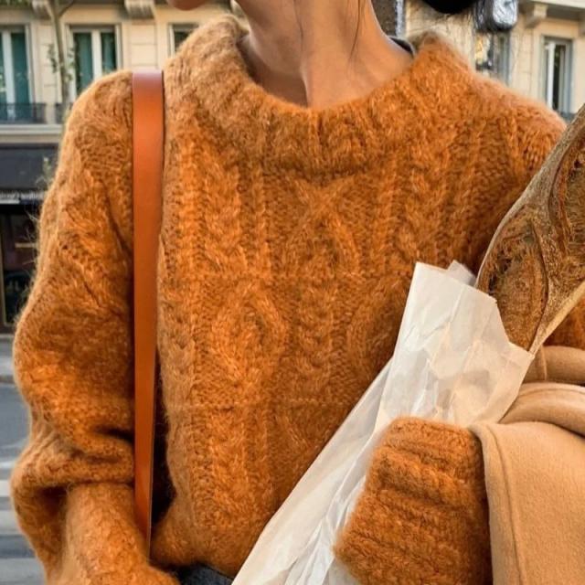 レディース タートルネックニットワンピース 春秋冬 韓国ファッション 大人カジュアル 5色展開 グリーン ブラウン オレンジ ホワイト ベージュ