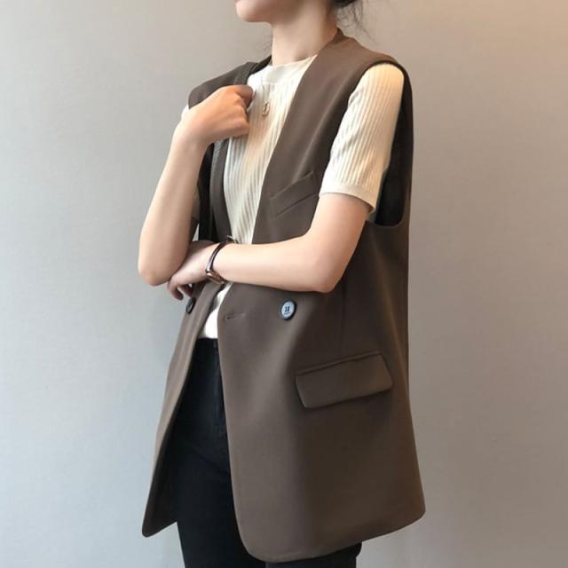 テーラード ジャケット ジレ ロングジレ ベスト レディース テーラードジャケット ロング レディース ジャケット レディース アウター コート ダブ