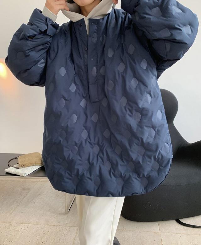 あったか プルオーバー シャツ ダウンジャケット l 冬 韓国デザイン プルオーバー ジャケット おしゃれ レディース ホワイト ネイビー   サイズ あったか プルオーバー シャツ ダウンジャケット l 冬 韓国デザイン