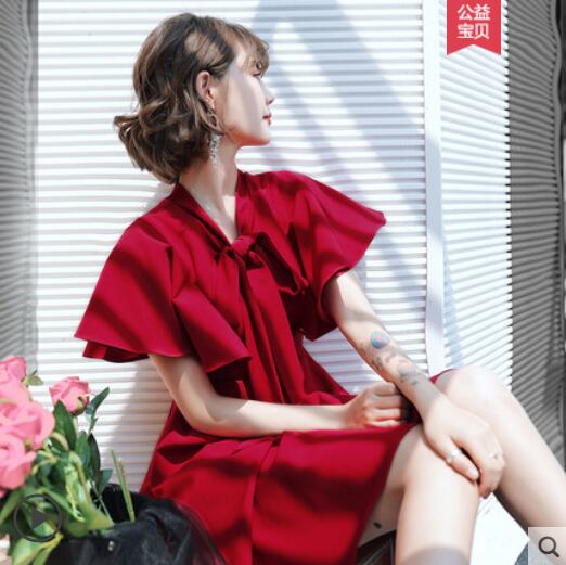 ワンピース ワンピドレス 膝丈 l 袖あり 半袖 5分袖 五分袖 A