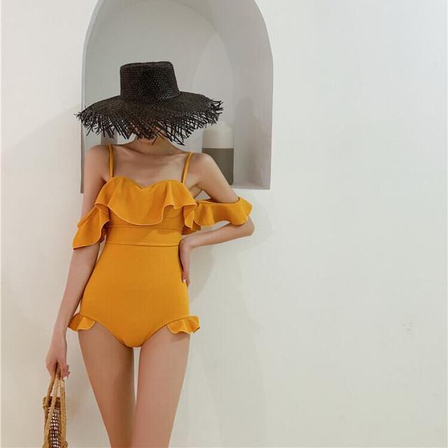 水着 スイムウェア l フリル スカート 海 ビーチ リゾート プール