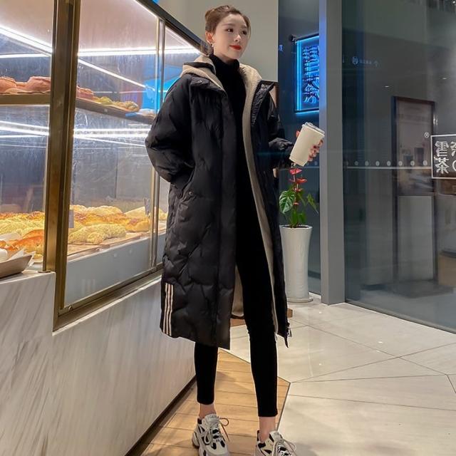 ダウンコート ダウンジャケット ロング丈 l アウター コート ジャケット レディース 秋 冬 10代 20代 30代 40代 バイカラー かっこいい ダウンコート ダウンジャケット ロング丈 l アウター コート