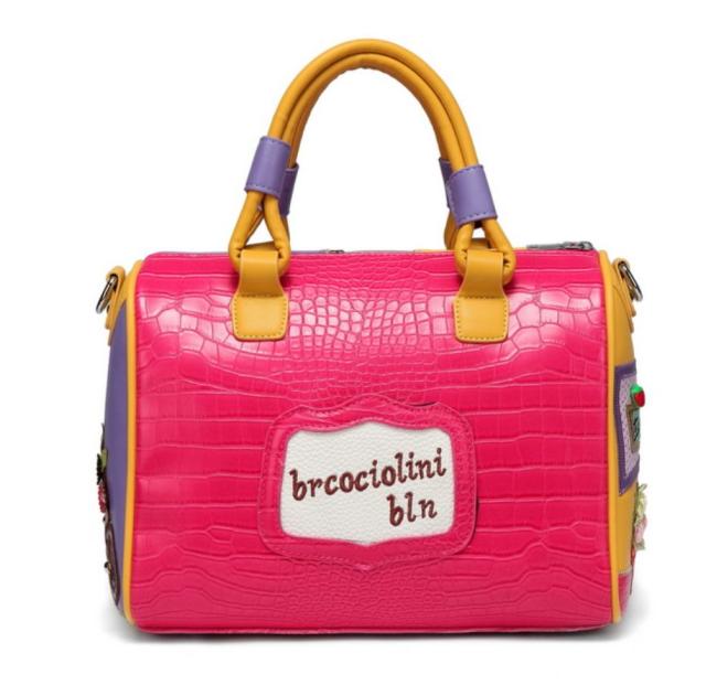 個性的 ハンドバッグ ワンショルダー ２WAY l カラフル カジュアル キュート デート  ブラック ピンク ホワイトの通販は