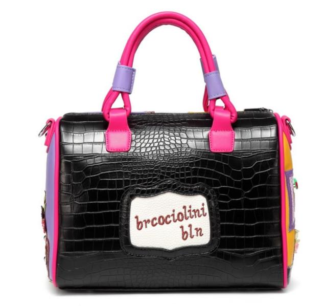 個性的 ハンドバッグ ワンショルダー ２WAY l カラフル カジュアル キュート デート  ブラック ピンク ホワイトの通販は