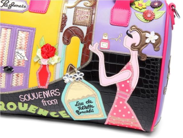 個性的 ハンドバッグ ワンショルダー ２WAY l カラフル カジュアル キュート デート  ブラック ピンク ホワイトの通販は