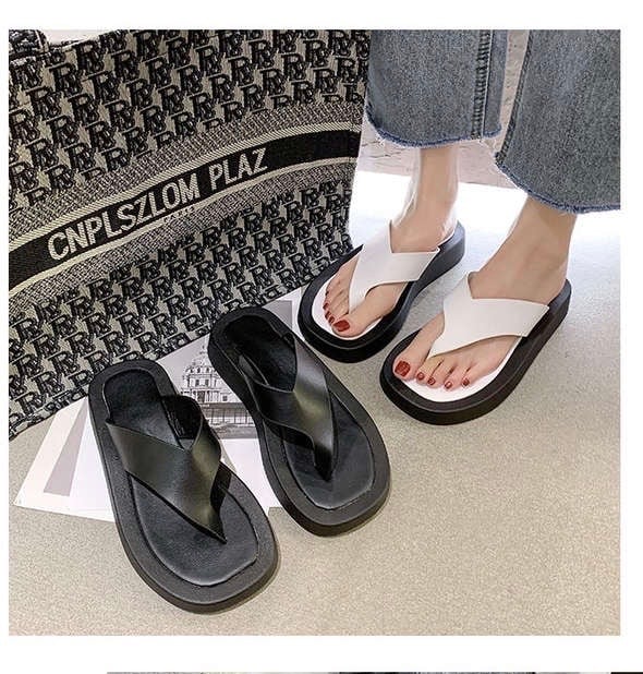 サンダル 厚底 お出かけ l カジュアル ビーチサンダル 2color サンダル 厚底 お出かけ l カジュアル ビーチサンダル 2color