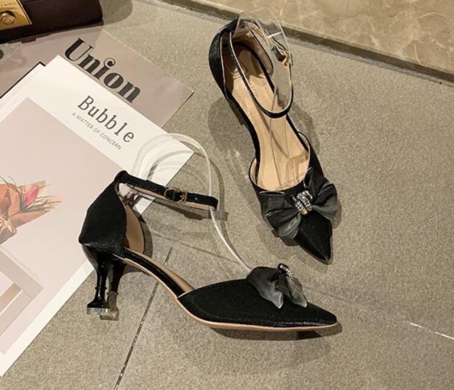 リボン シューズ 靴 l クツ パンプス レディースシューズ レディースパンプス ポインテッドトゥパンプス ヒール 5cmヒール ポインテッドトゥ 歩 リボン シューズ 靴 l クツ パンプス レディースシューズ レディース