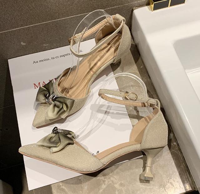 リボン シューズ 靴 l クツ パンプス レディースシューズ レディース