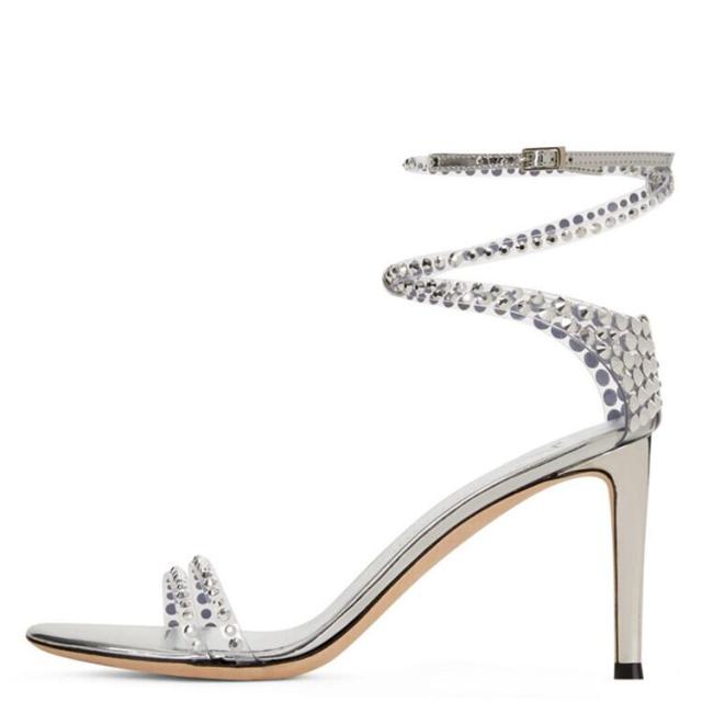 サンダル ヒール ハイヒール l ベルト きれいめ 大人 おしゃれ