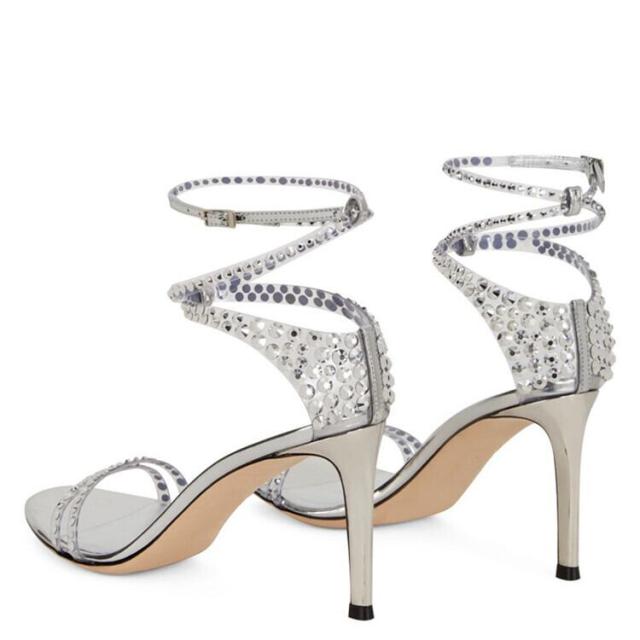 サンダル ヒール ハイヒール l ベルト きれいめ 大人 おしゃれ