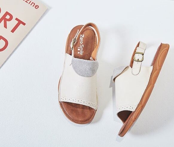 ファー レザー ぺたんこ l シューズ 靴 くつ クツ サンダル 2cmヒール