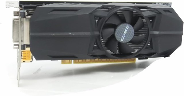 中古良品　GIGABYTE ビデオカードGEFORCE GTX 1050Ti搭載 GV-N105TD5-4GD