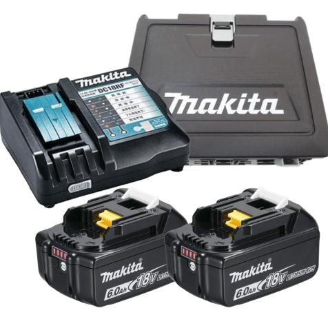 マキタ 純正 国内正規品 BL1860B 2個 + DC18RF + TD173 ケース マキタ 純正 国内正規品 BL1860B 2個 + DC18RF + TD173 ケース