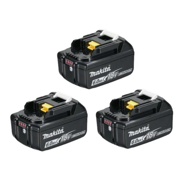 マキタ 純正 BL1860B 3個セット 18V 6.0Ah バッテリー 国内正規品 A 