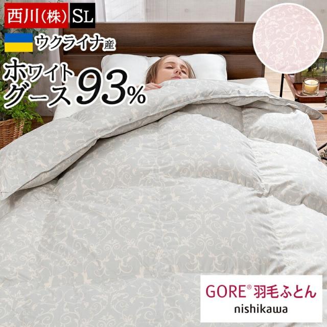 日本製　イングランド産ダウン93% 羽毛布団　シングル　150×210 p 日本製 イングランド産ダウン93% 羽毛布団 シングル 150×210 p 羽毛