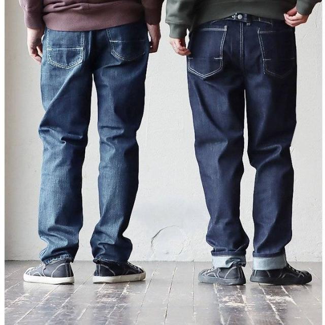 パンツ テーパード レディース メンズ デニムパンツ デニム ワーク