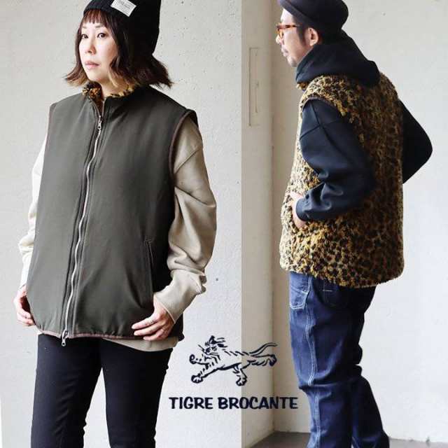 TIGRE BROCANTE ティグルブロカンテ ベスト メンズ レディース ボア