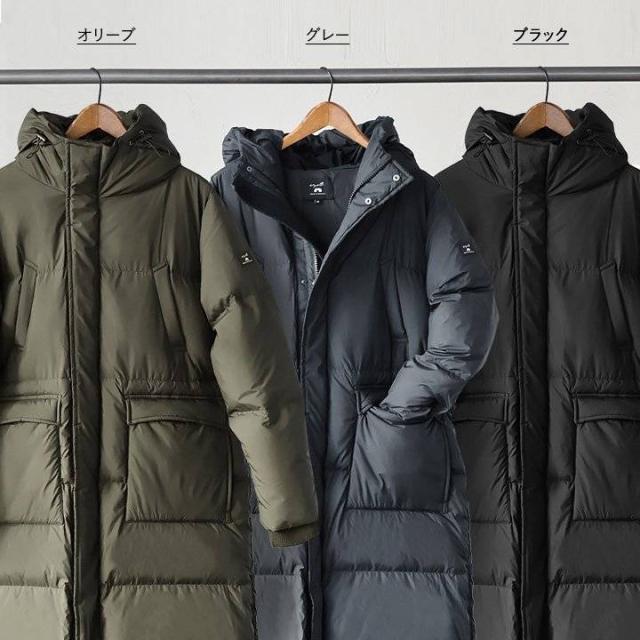ブリーフィング ダウンベンチコート　ブラック　ヒート温度調節 MENS】L-7 DOWN COAT ダウンコート ウィンドストッパー