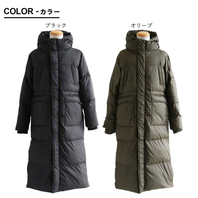 ベンチコート ダウン ダウンコート 軽量 撥水 防風 暖かい レディース