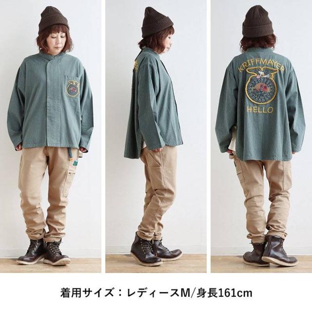 KRIFF MAYER クリフメイヤー シャツジャケット 長袖 レディース