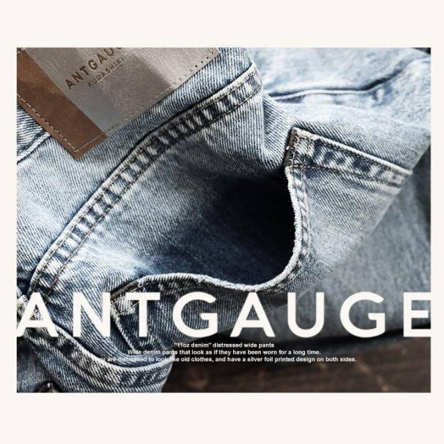 Antgauge アントゲージ パンツ ストレート ワイド デニム レディース