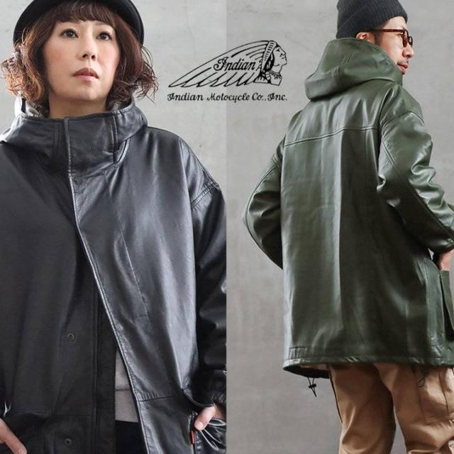 ジャケット フード付き 長袖 メンズ レディース ハイネック シープスキン 羊革 レザー しっかり生地 軽い 大きいサイズ ゆったり 体型カバー カジュアル ヴィンテージ 秋 冬 パティ