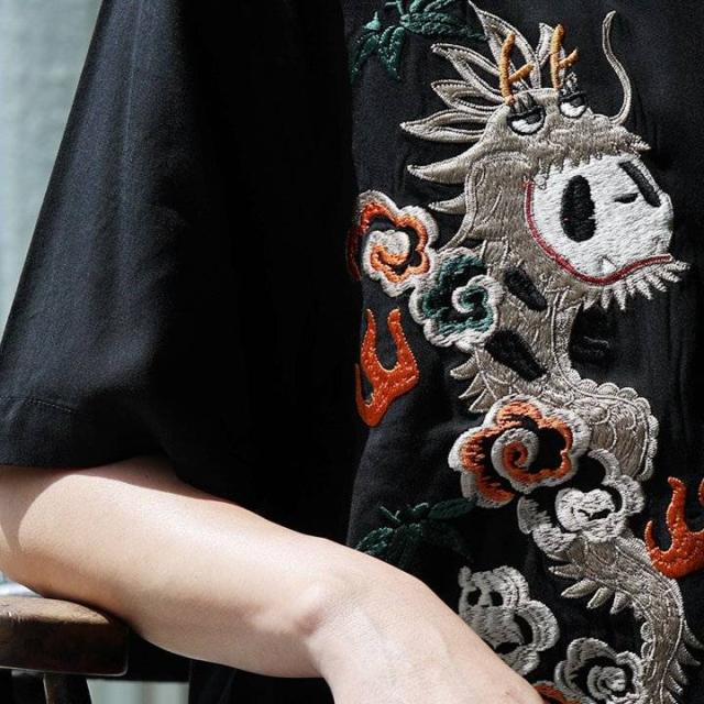 PANDIESTAJAPAN パンディエスタジャパン シャツ 開襟シャツ 半袖