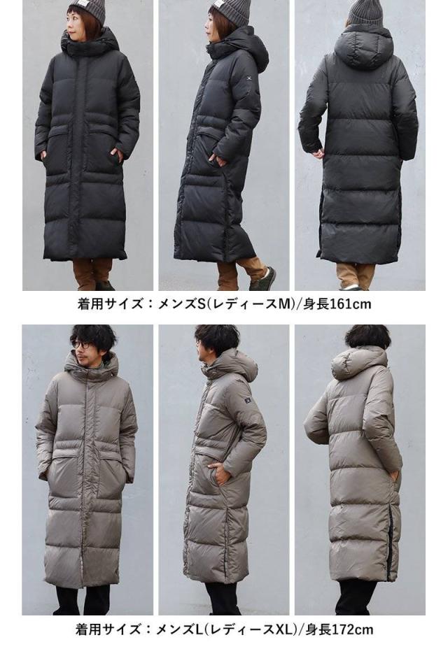 ベンチコート ダウン ダウンコート 軽量 撥水 防風 暖かい レディース メンズ アウター ダウンジャケット ロングコート ハイネック 袖 リブ 着ぶくれにくい スポーツ観戦 旅行 通勤 通学 大きいサイズ ギフト 大きめ おしゃれ パティ ezo& エゾト