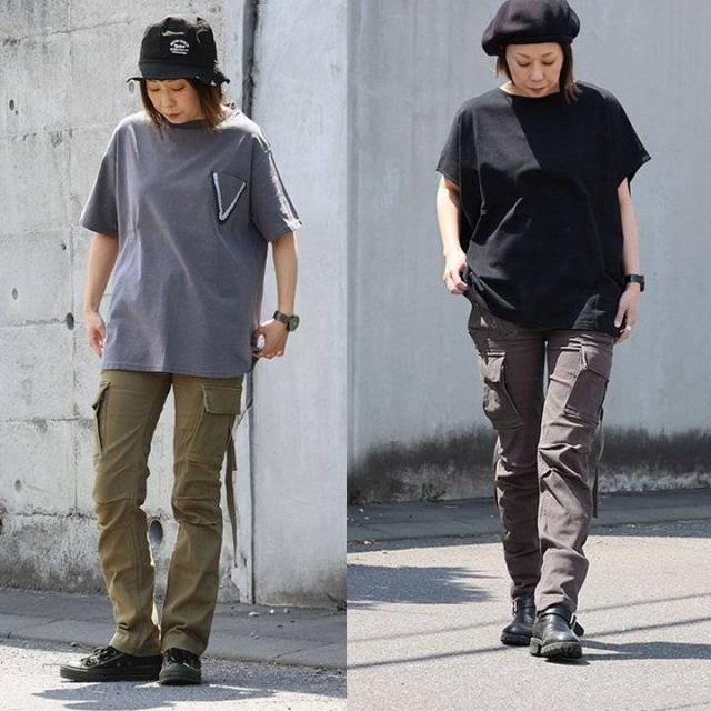 フレアカーゴパンツ レディース カーゴ パンツ レディース カッコイイ