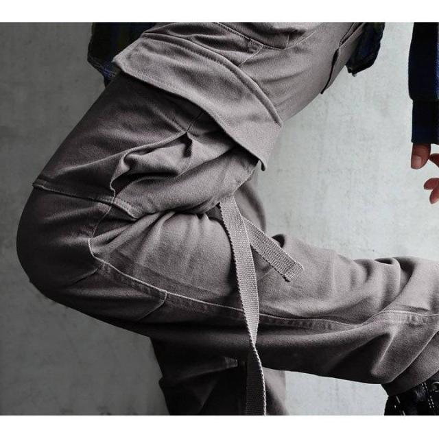 カーゴ パンツ レディース カッコイイ 脚長 スリムフィット ストレート ストレッチ フレアシルエット 変形 Xライン M-51 モチーフ 肉厚 ツイル 小尻 股上深め アメカジ カジュアル パティ OAR’S オールズ_15