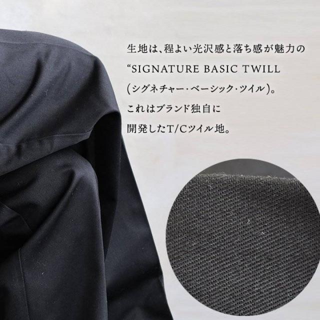 UNIVERSAL OVERALL ユニバーサルオーバーオール パンツ テーパード メンズ レディース T/C ツイル ワンタック 型崩れしにくい タフ 丈夫 しっかり生地 無地 すっきり 体型カバー カジュアル パティ_6
