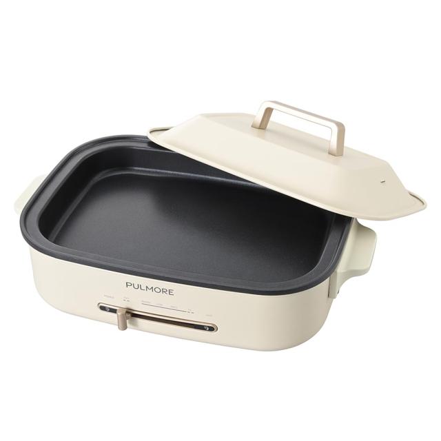 PULMORE ホットプレート｜COK-PYH800-W 08-1461