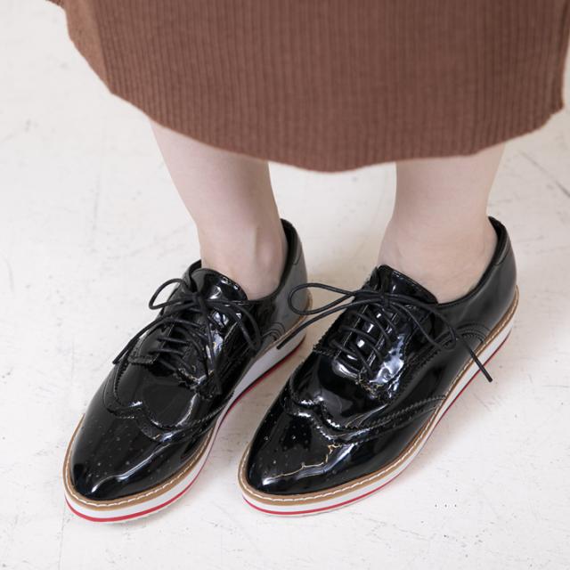 オックスフォードシューズ レディース スムース エナメルの通販はau Pay マーケット Aquagarage アクアガレージ