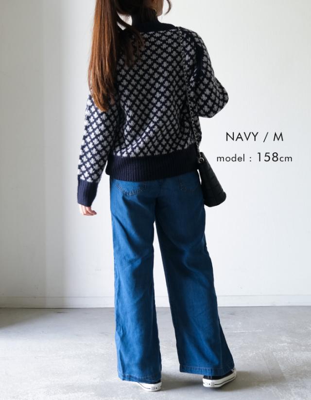 送料無料 柄編みニットカーディガン レディース 秋 冬 長袖 | アクアガレージ aquagarageの通販は