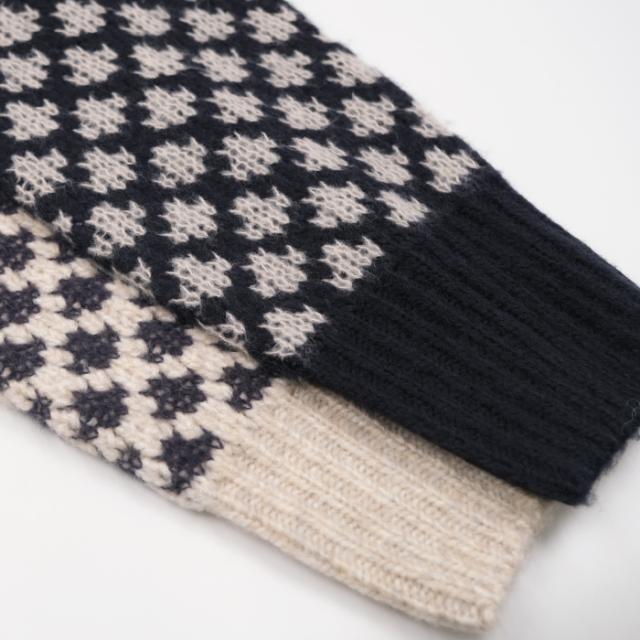 送料無料 柄編みニットカーディガン レディース 秋 冬 長袖 | アクアガレージ aquagarageの通販は