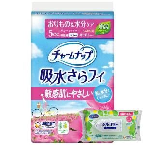 ３６個セット ユニ・チャーム チャームナップ吸水さらフィ ふんわり肌微量用３２枚 5cc