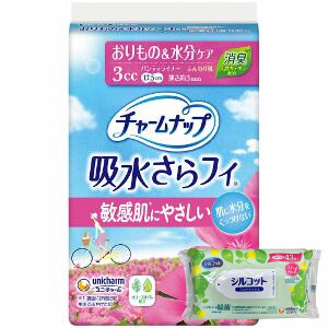 24個セット ユニ・チャーム チャームナップ 吸水さらフィ 敏感肌にやさしい 少量用スリム 15cc 34枚