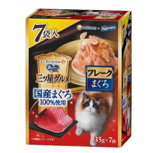 16個セット  銀のスプーン 三ツ星グルメパウチ 国産フレークまぐろ 35g×7袋入 4520699698457 ※メーカー都合によりパッケージ、デザインが変更となる場合がございます